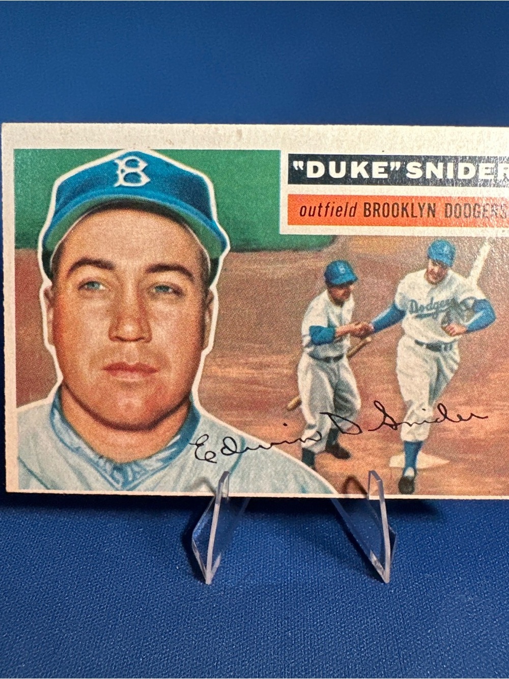 1956 Topps - Duke Snider #150 Gray Back